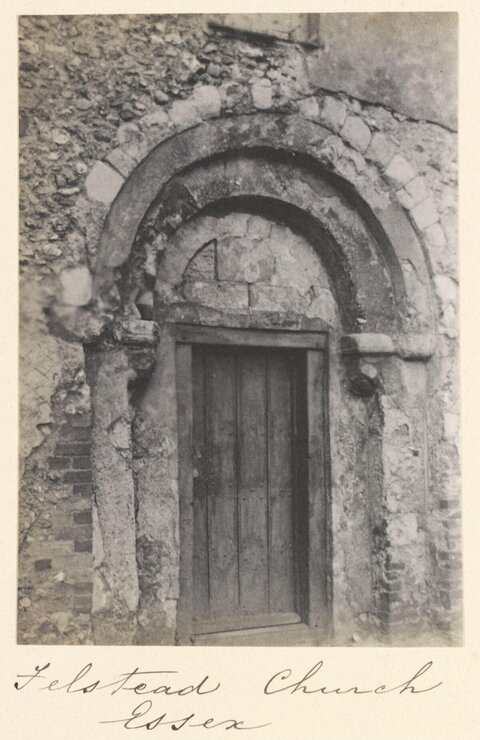 Felstead Church Old Doorway Essex