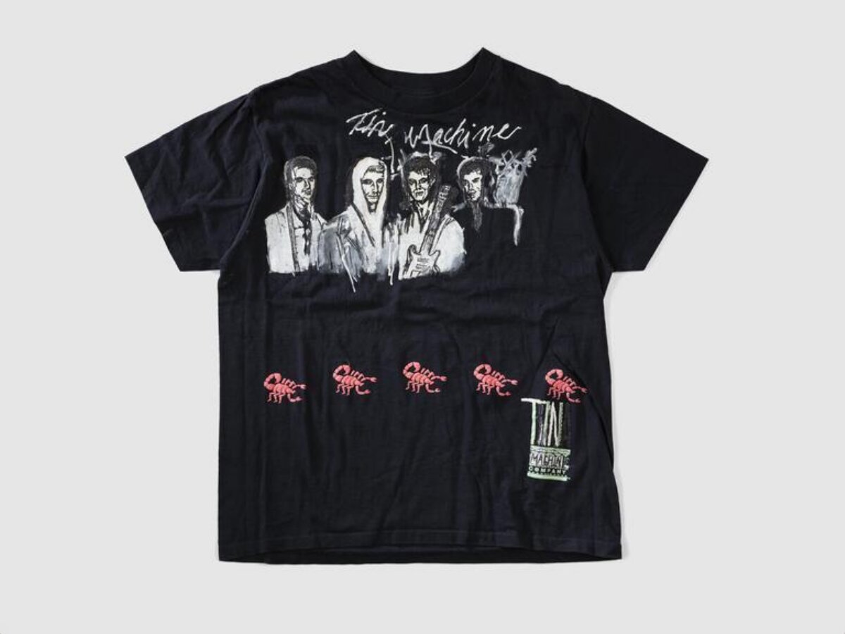 Black Tin Machine Band Graphic T-Shirt