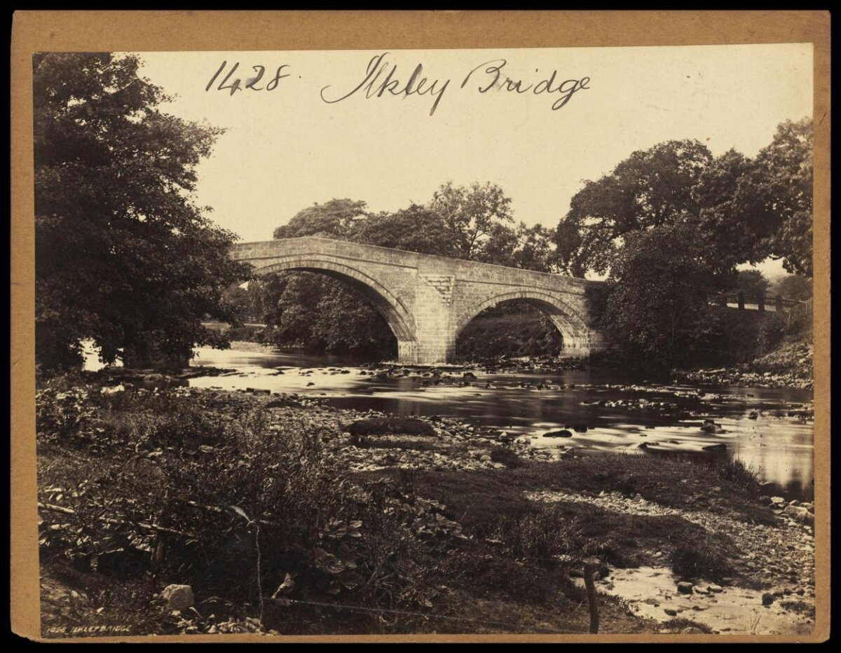 Vintage Ilkley Bridge View