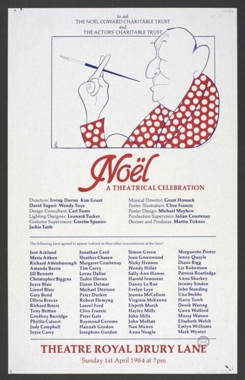 1984 Noël Theatrical Celebration Poster