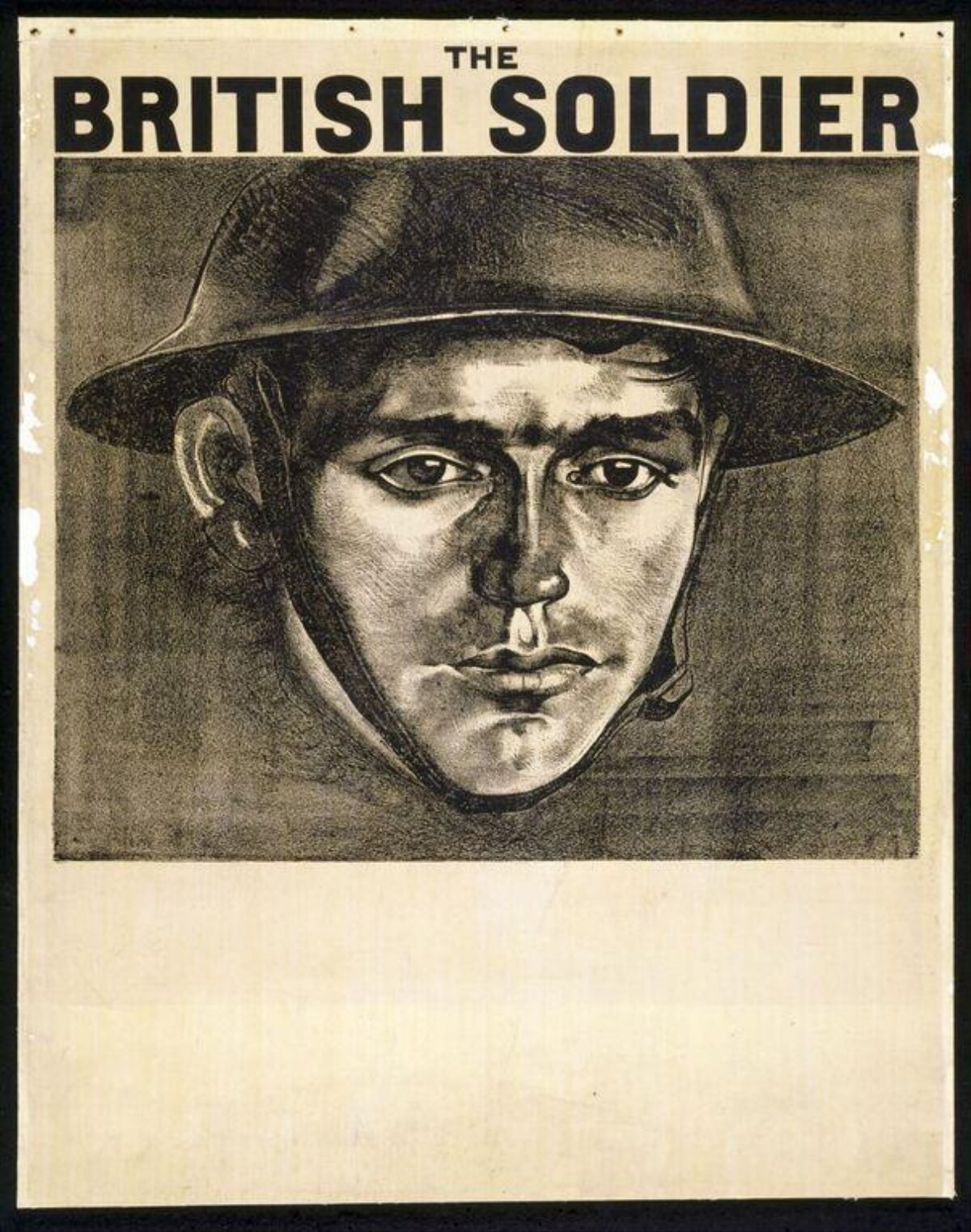 The British Soldier Vintage War Poster