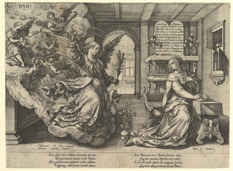 The Annunciation Engraving