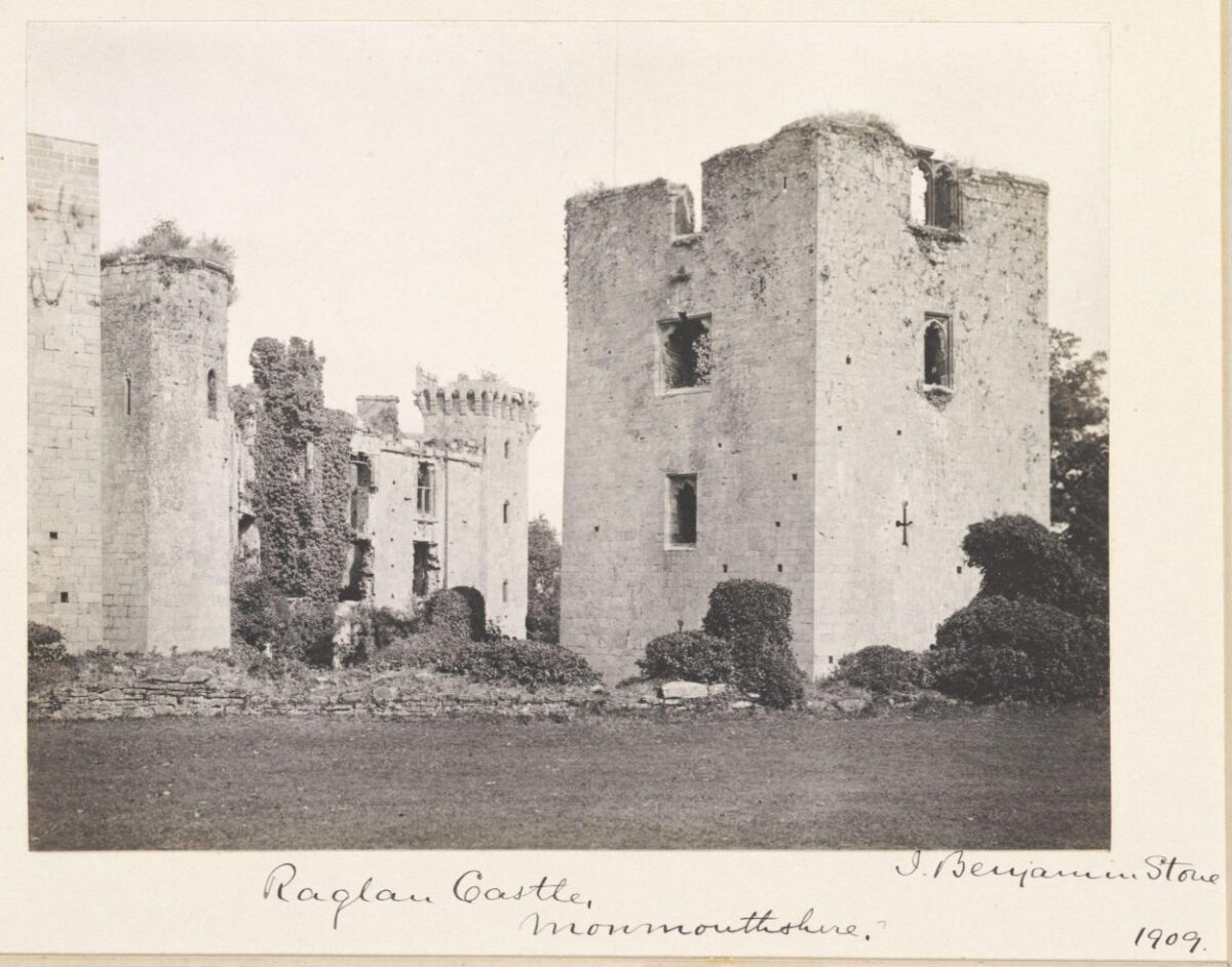 Raglan Castle Ruins, Monmouthshire