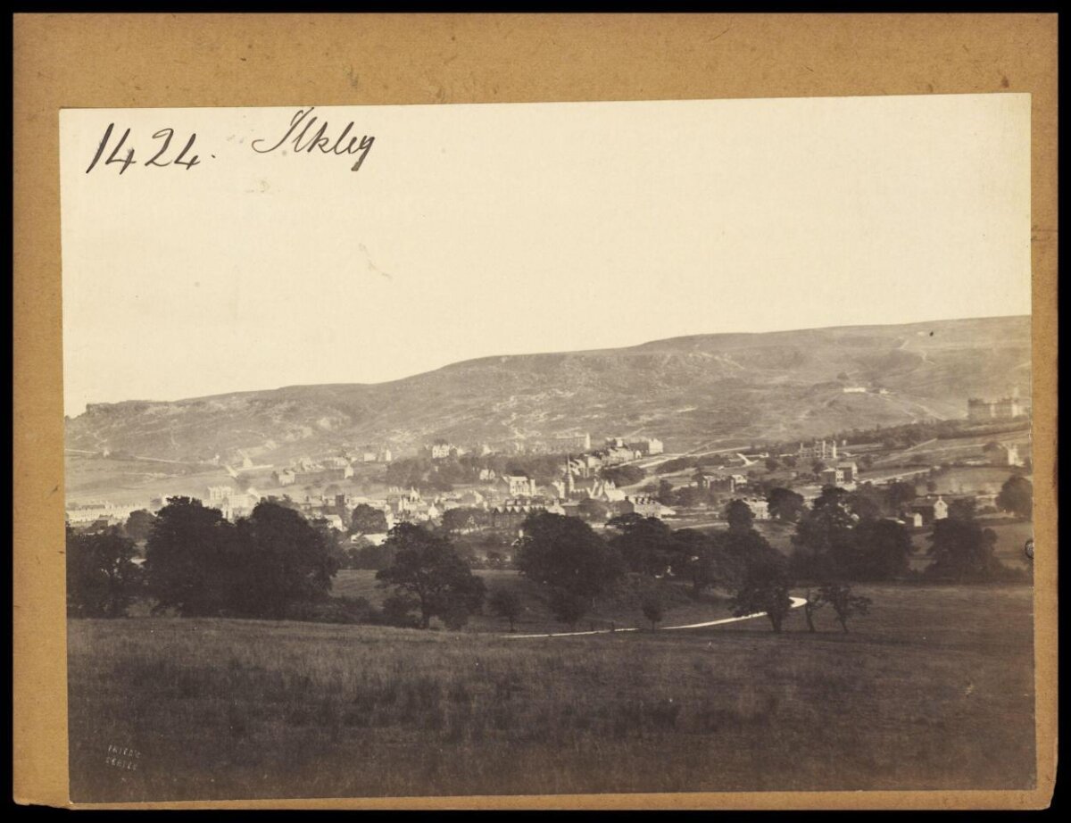 Vintage Panorama of Ilkley