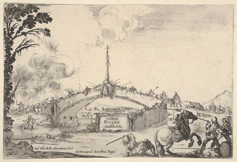 Battle on the Bridge Etching