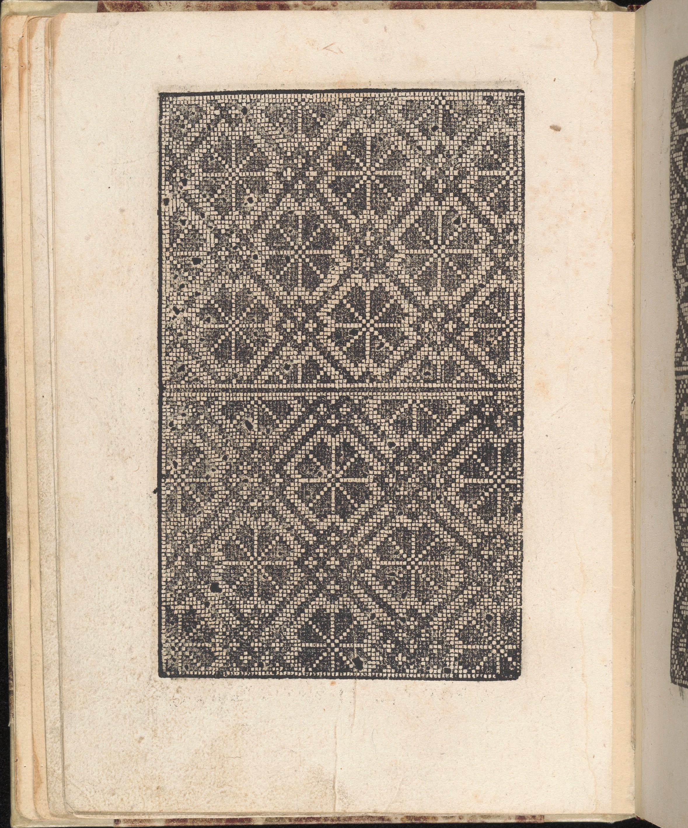 Vintage Geometric Cross-stitch Pattern