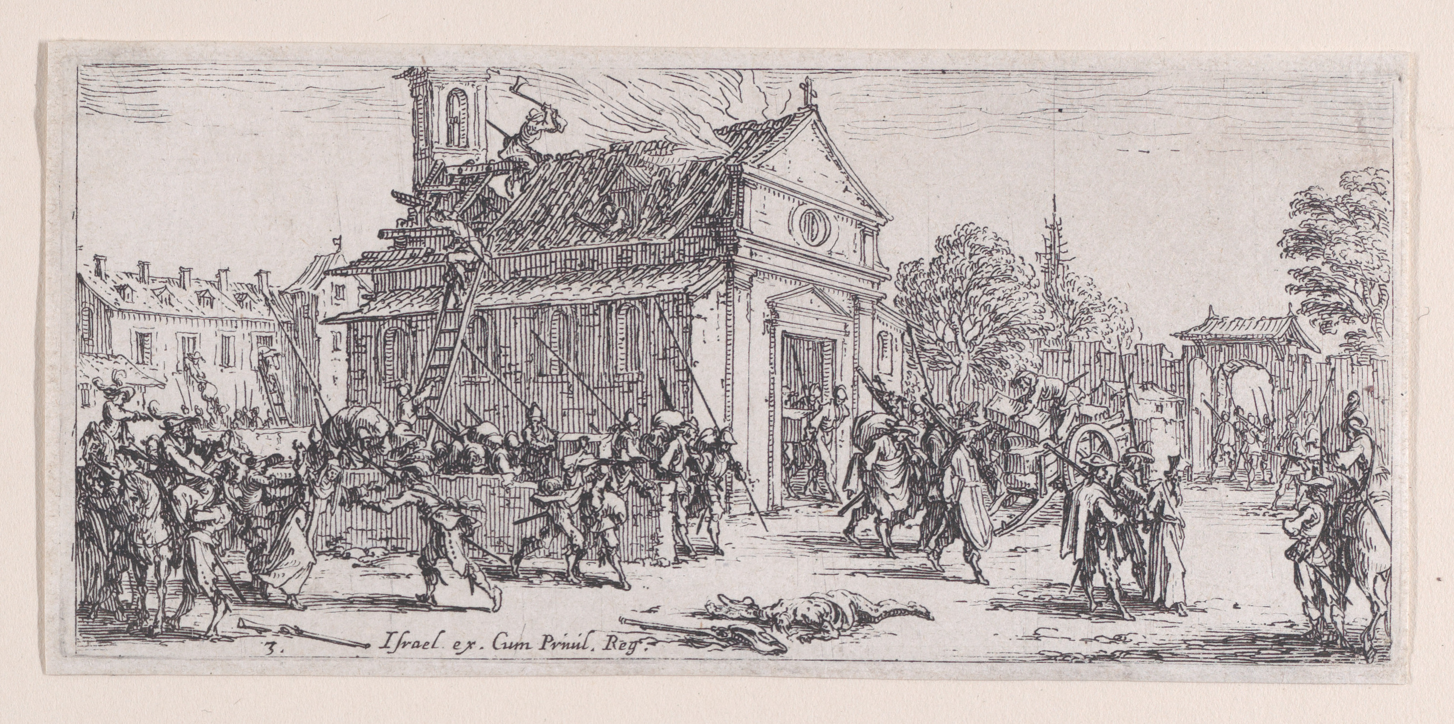 Soldiers Looting a Church