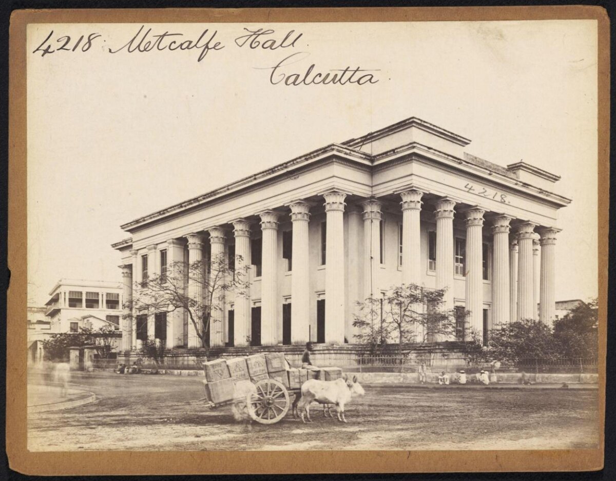 Metcalfe Hall in Calcutta