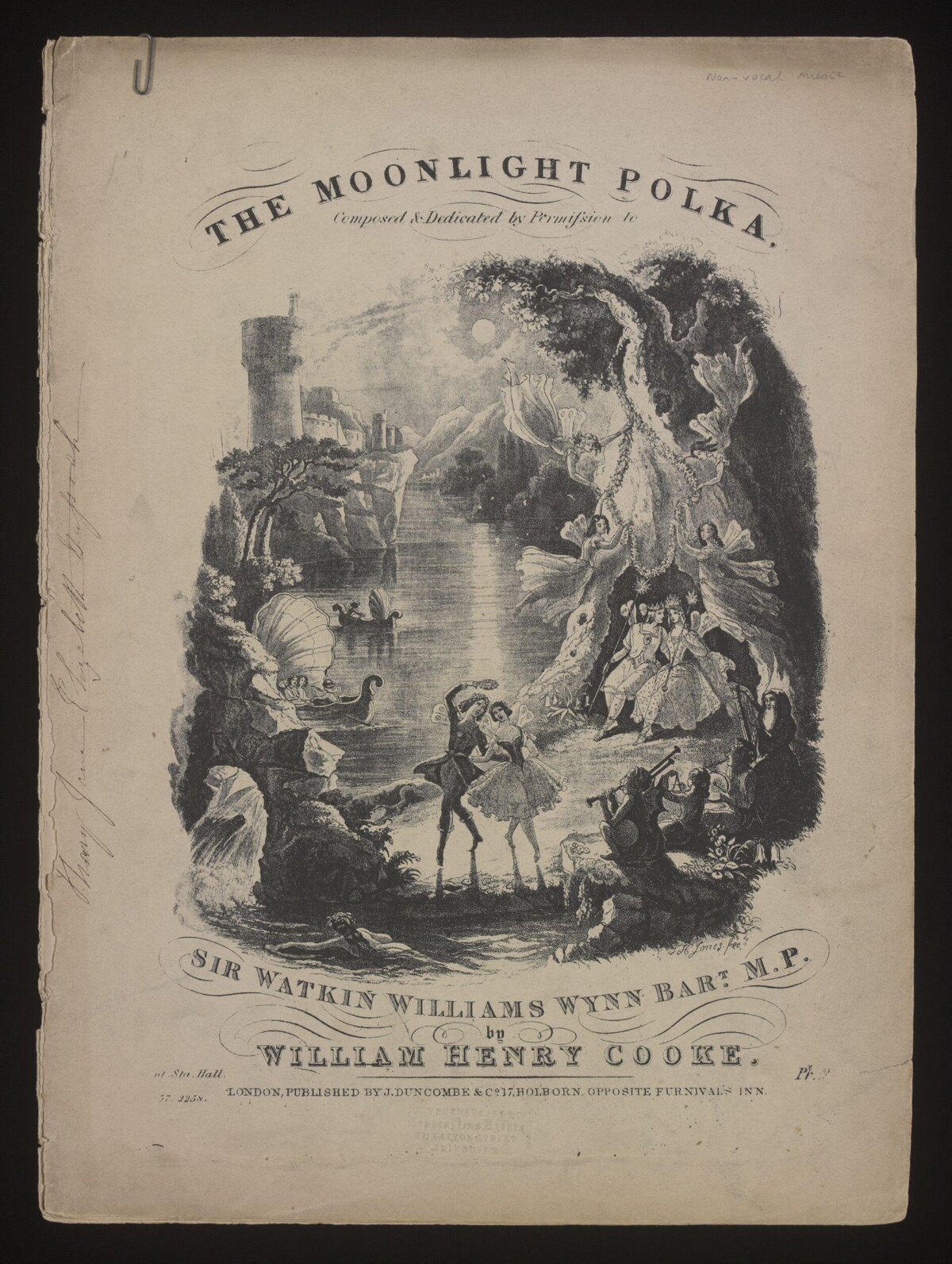 The Moonlight Polka Sheet Music Cover