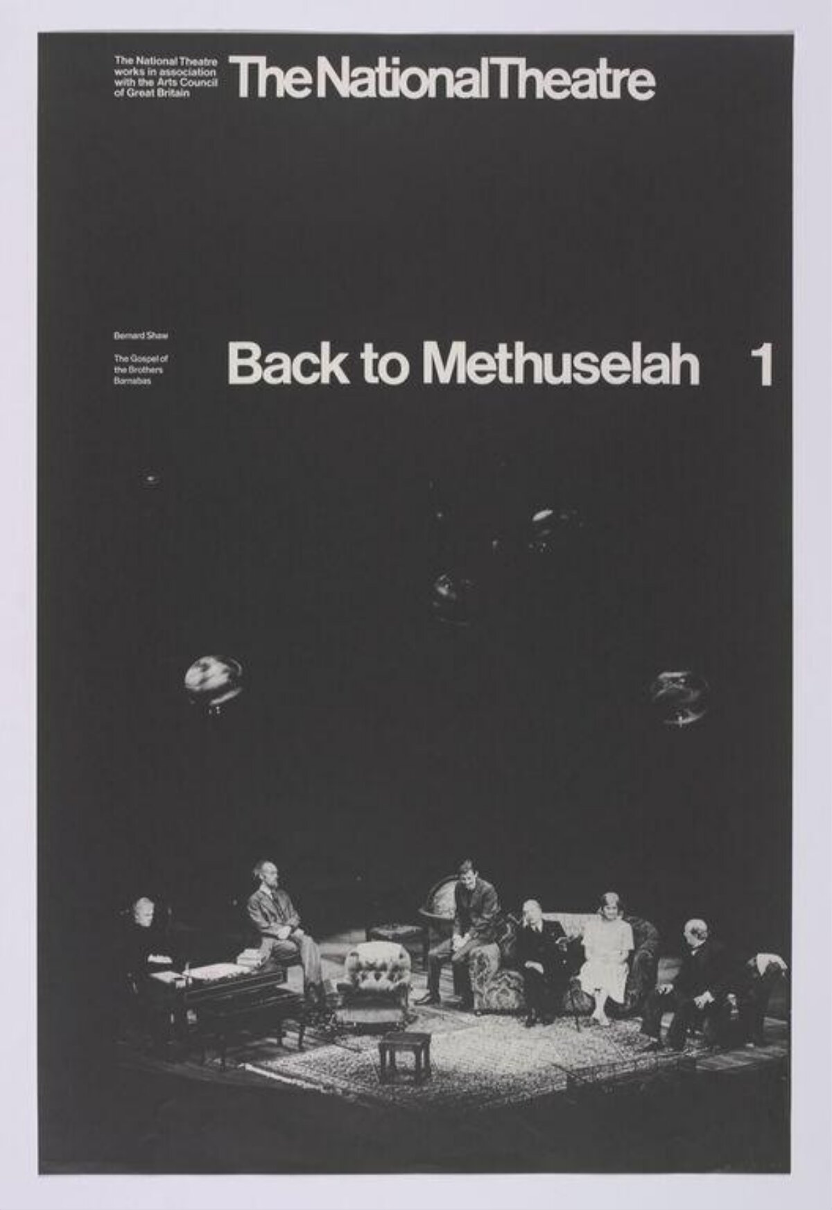 National Theatre Back to Methuselah 1 Poster