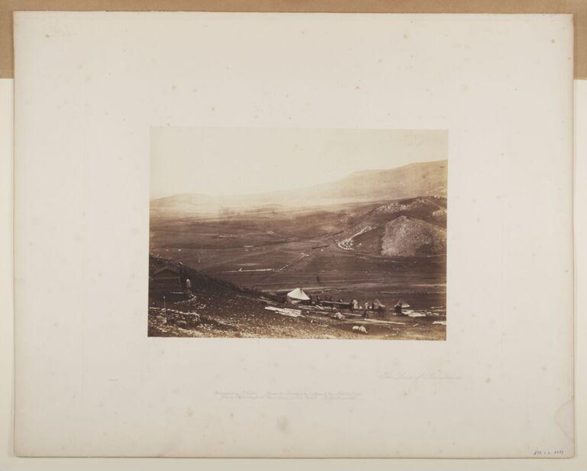 Vintage Nomadic Camp Landscape