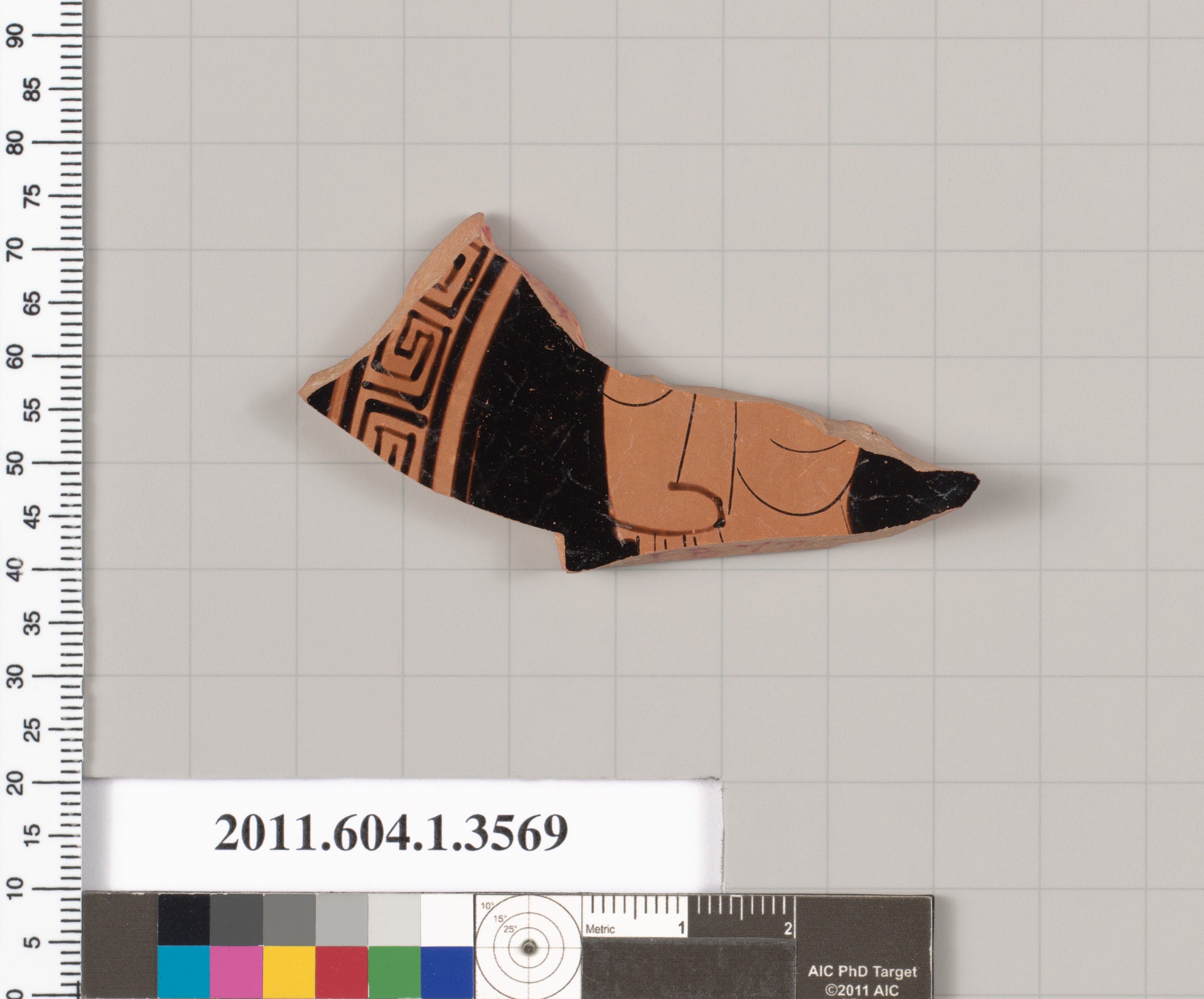 Ancient Terracotta Pottery Fragment