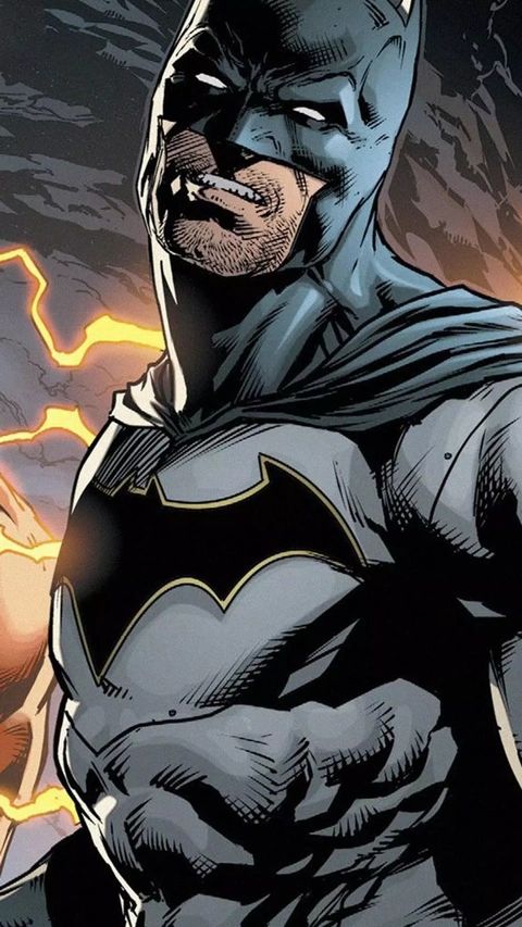Comic Book Batman Portrait