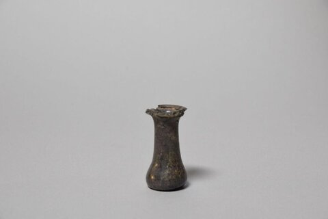 Small Antique Dark Bronze Vase