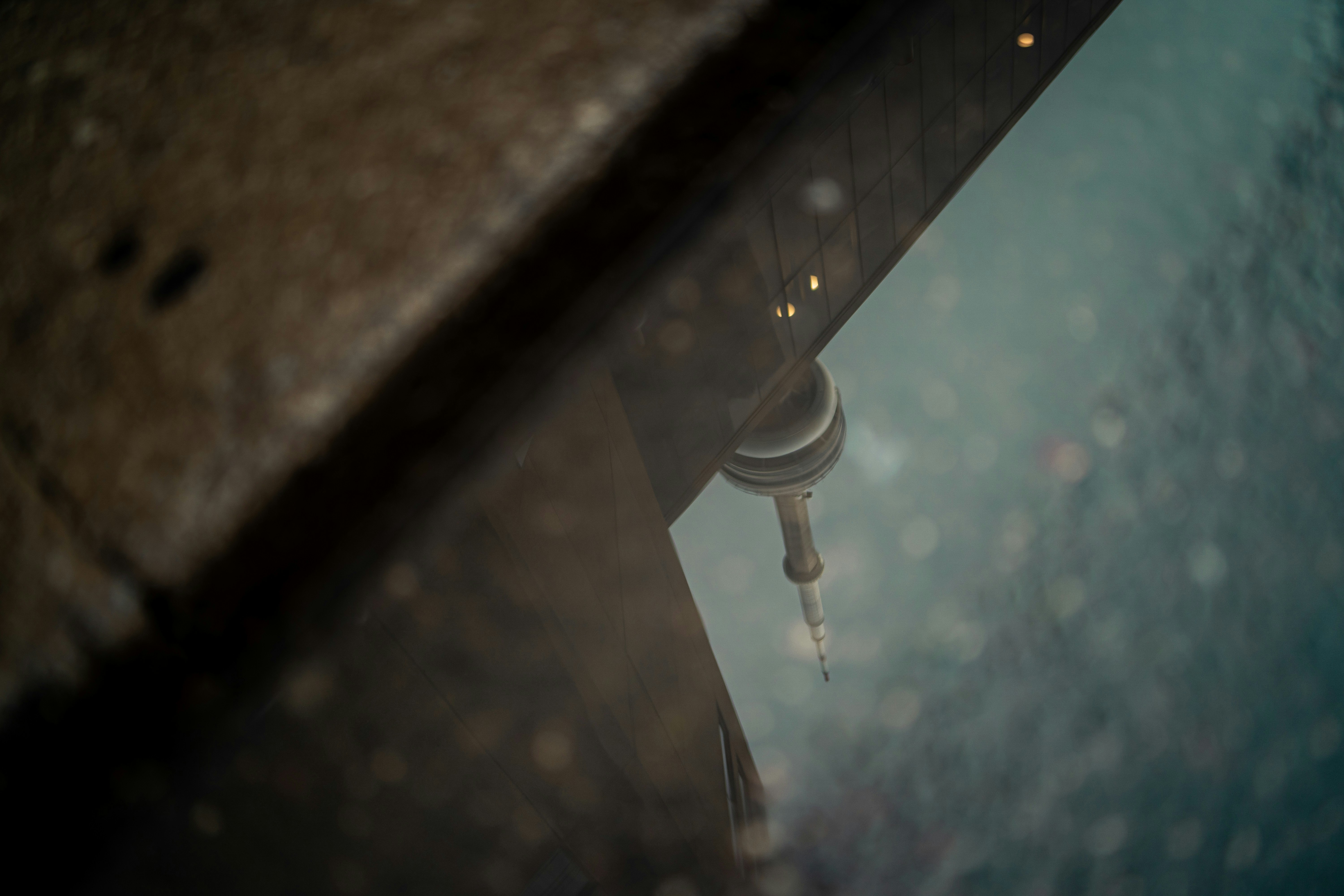 Reflected View of CN Tower