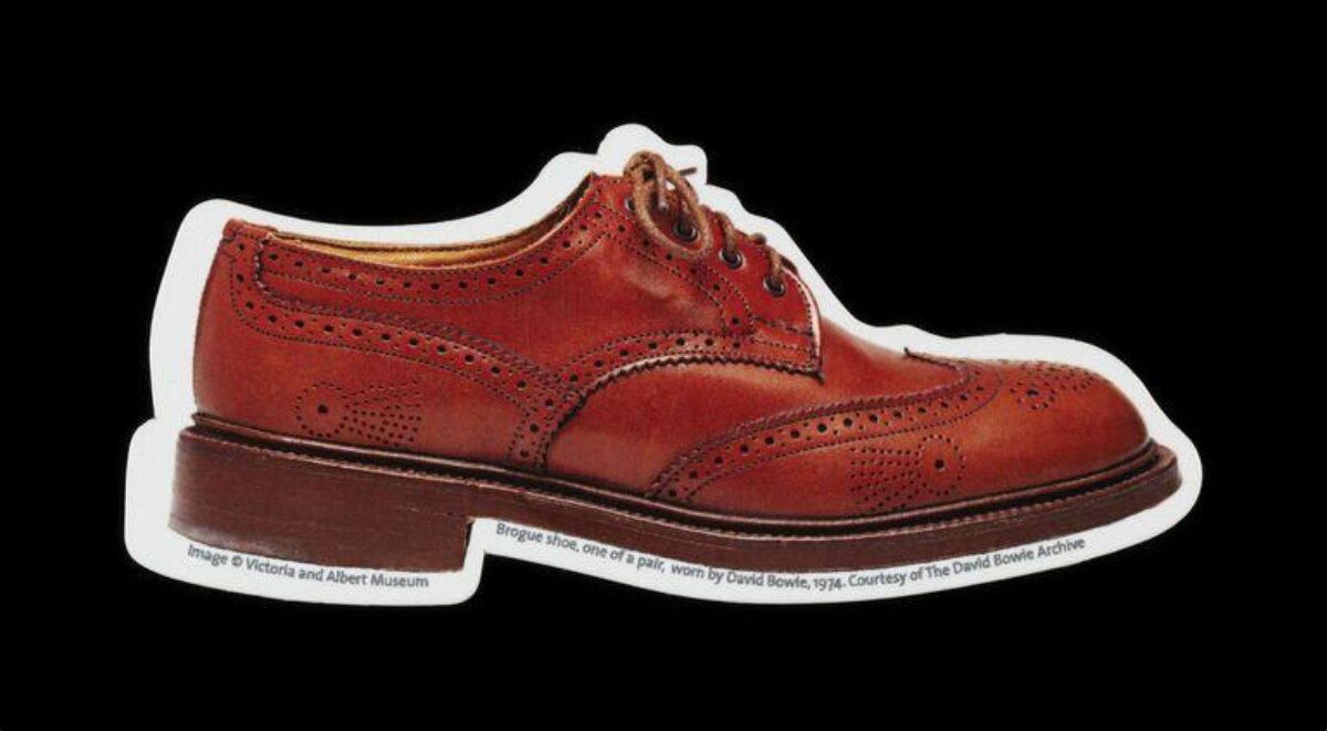 David Bowie's Worn Brogue Shoe