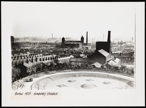 Bolton 1937 Industrial Cityscape