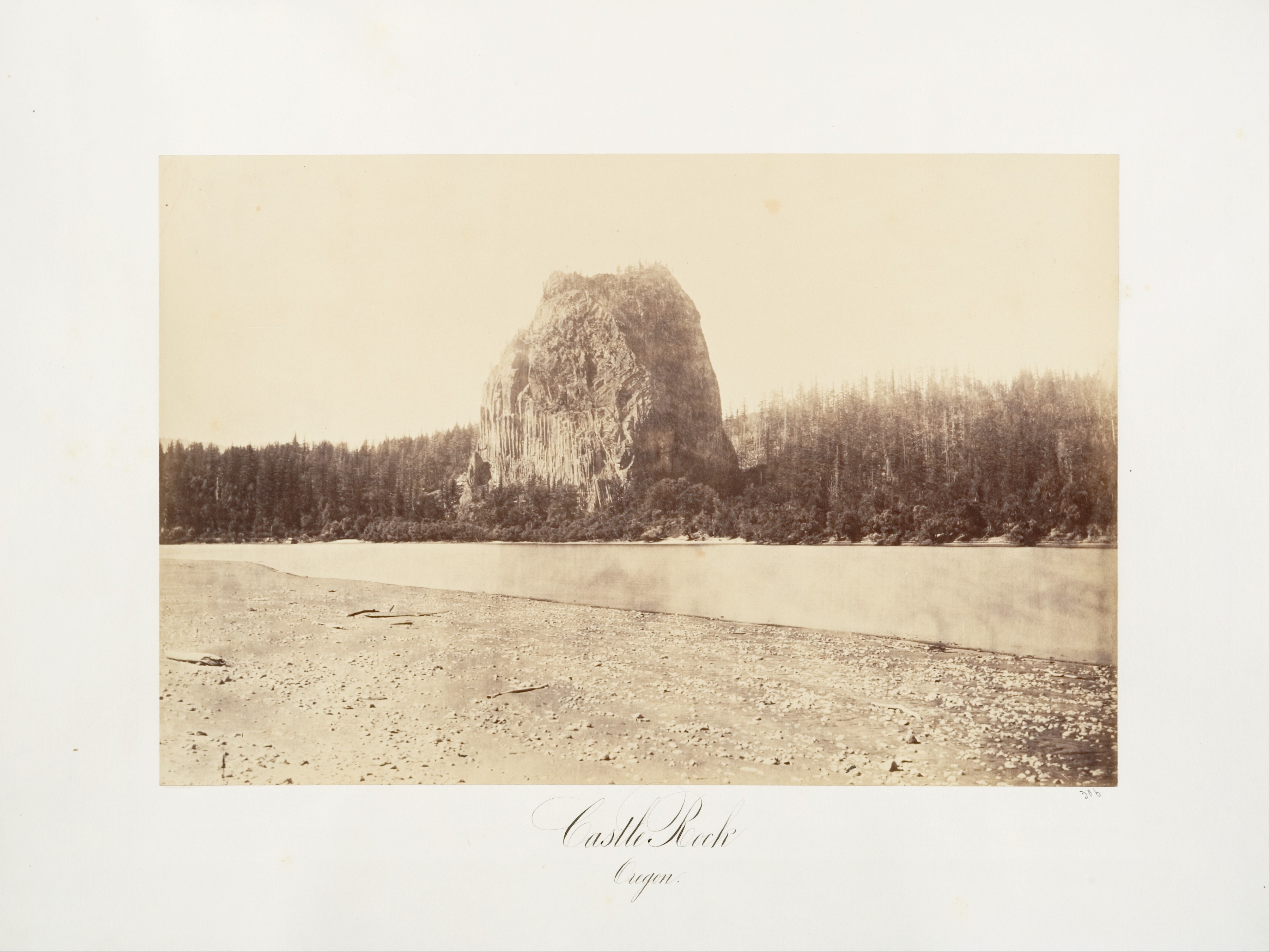 Castle Rock Oregon Riverside View