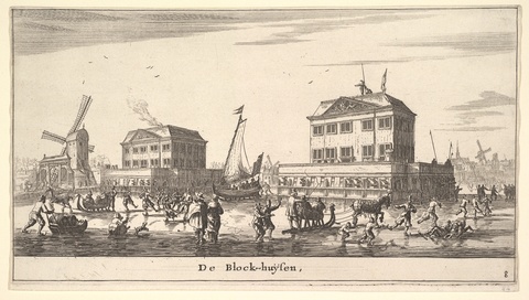 De Blockhuysen Winter Ice Scene
