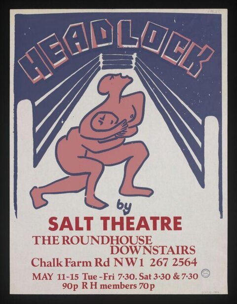 Headlock Theatre Performance Poster