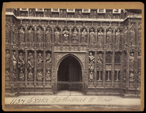 Exeter Cathedral West Front