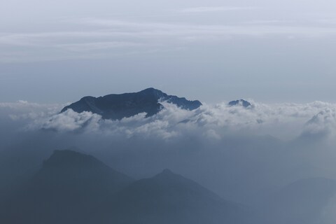 Mountains Above Sea of Clouds