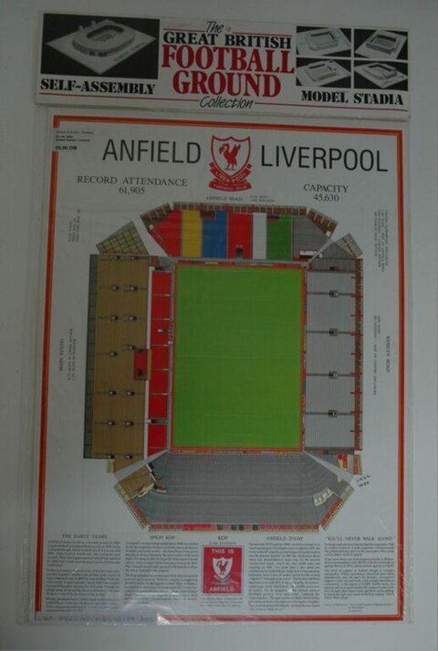 Liverpool Anfield Model Stadium Kit
