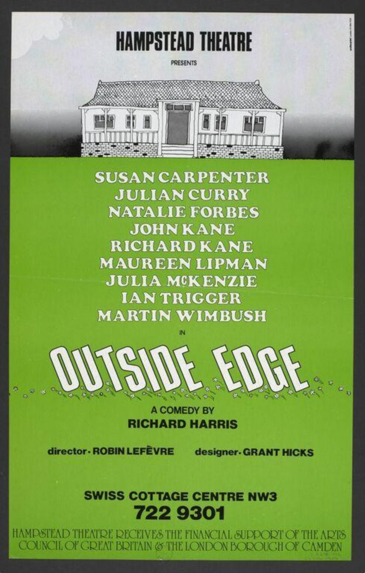 Outside Edge Theatre Play Poster