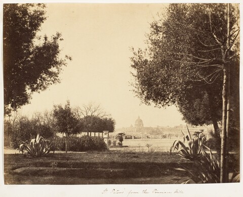 St. Peter's from Pincian Hill