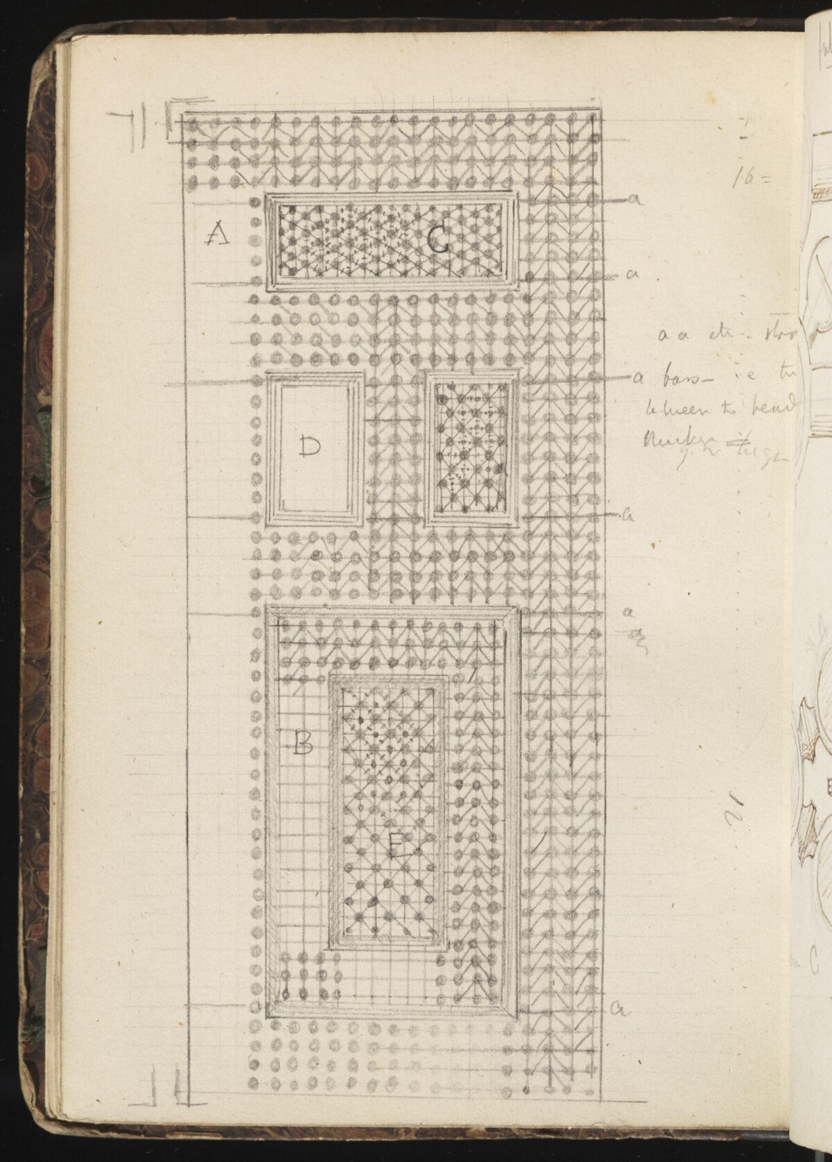 Architectural Floor Plan Sketch