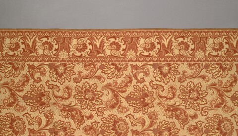 Vintage Floral Patterned Textile