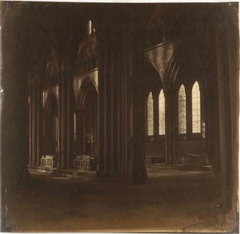 Gothic Cathedral Interior View
