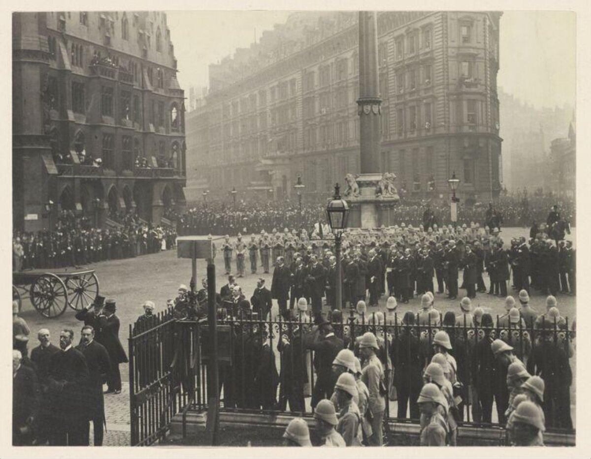 Vintage Historical City Public Ceremony