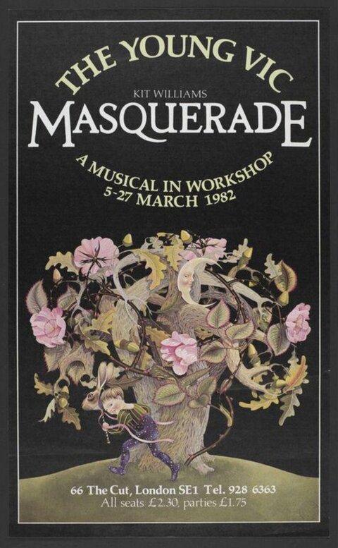 1982 Masquerade Musical Poster