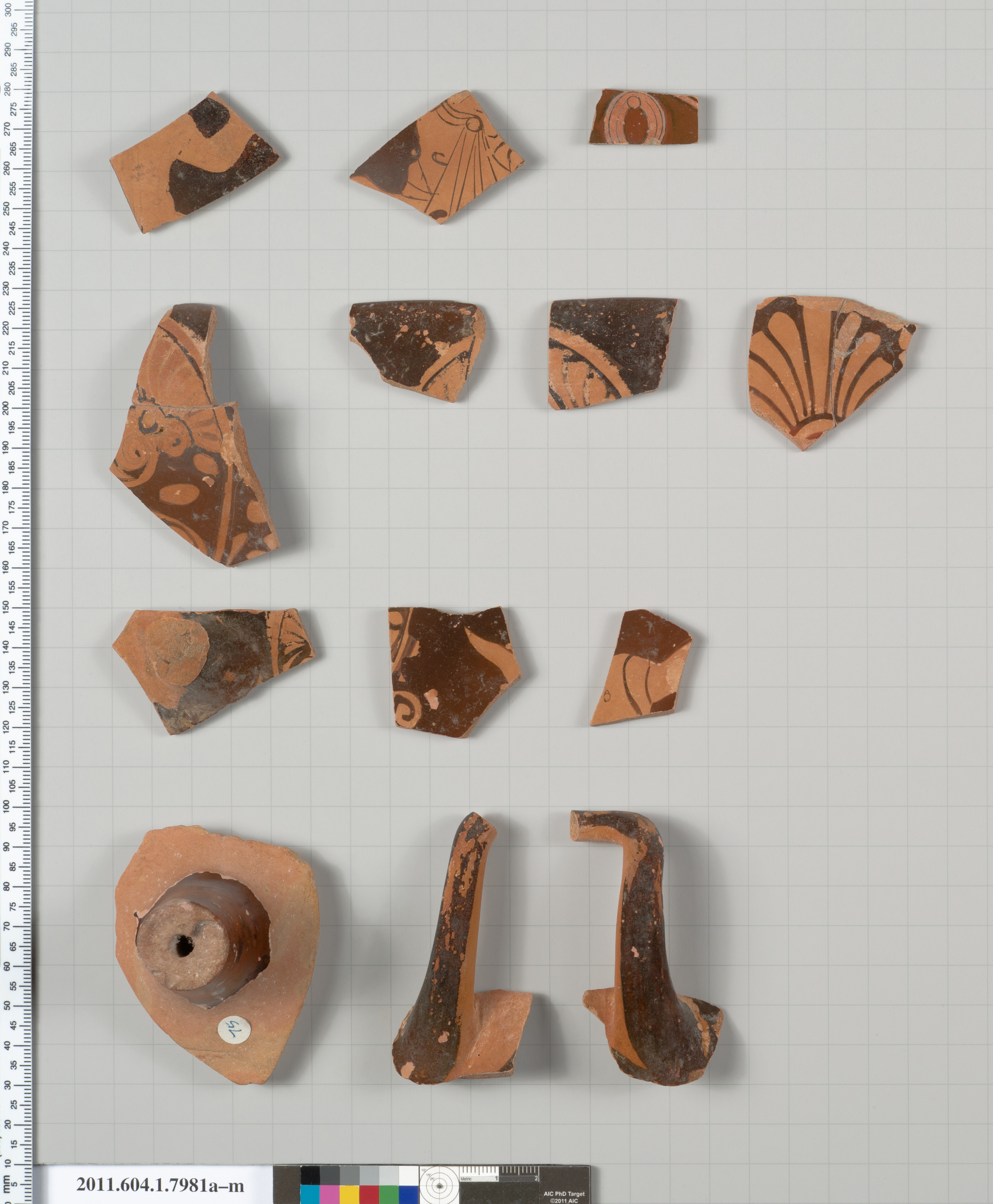 Ancient Pottery Fragments