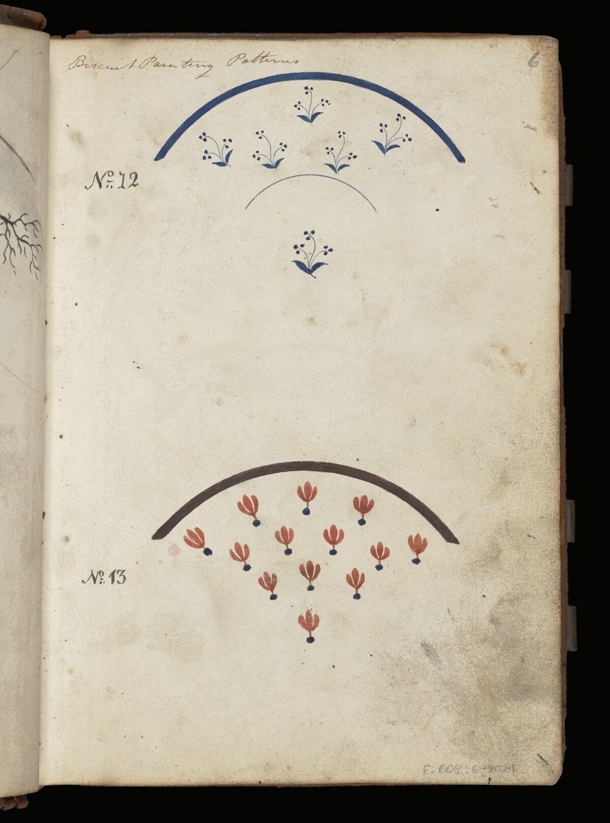 Antique Hand-Painted Decorative Patterns