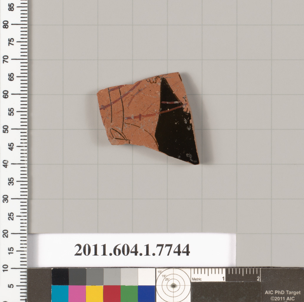 Ancient Ceramic Pottery Fragment
