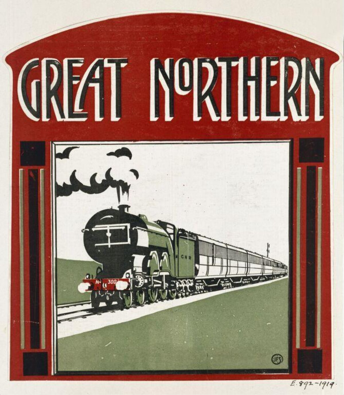 Great Northern Railway Poster