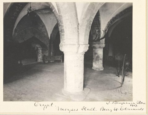 Crypt of Moyses Hall, Bury St Edmunds