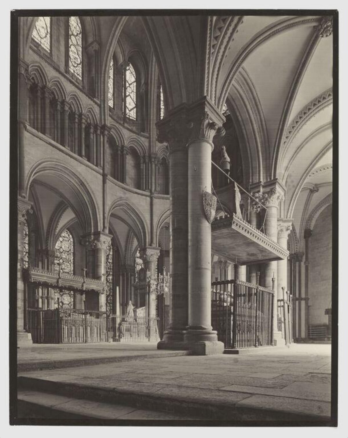 Gothic Cathedral Interior View