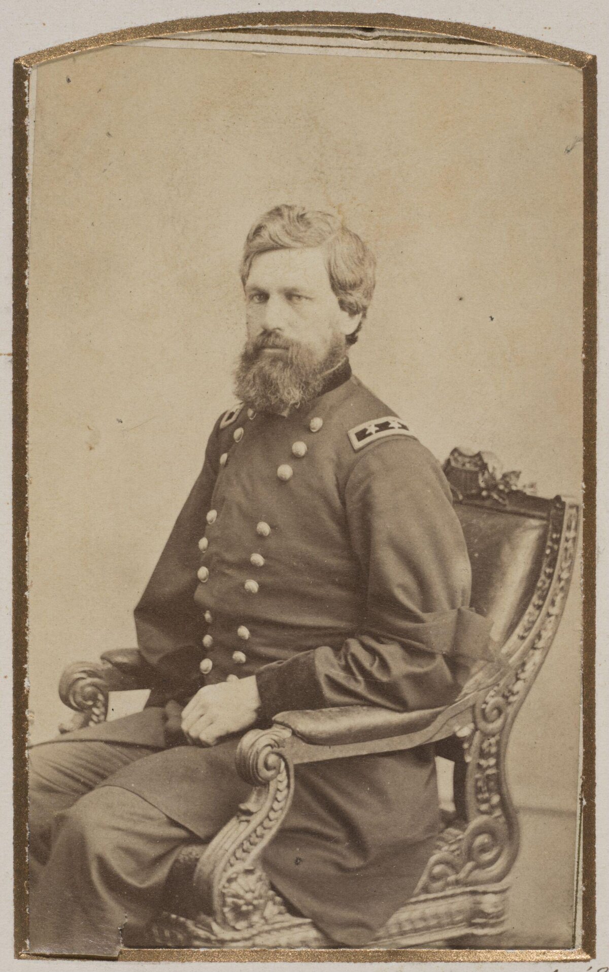 Civil War Union General Portrait