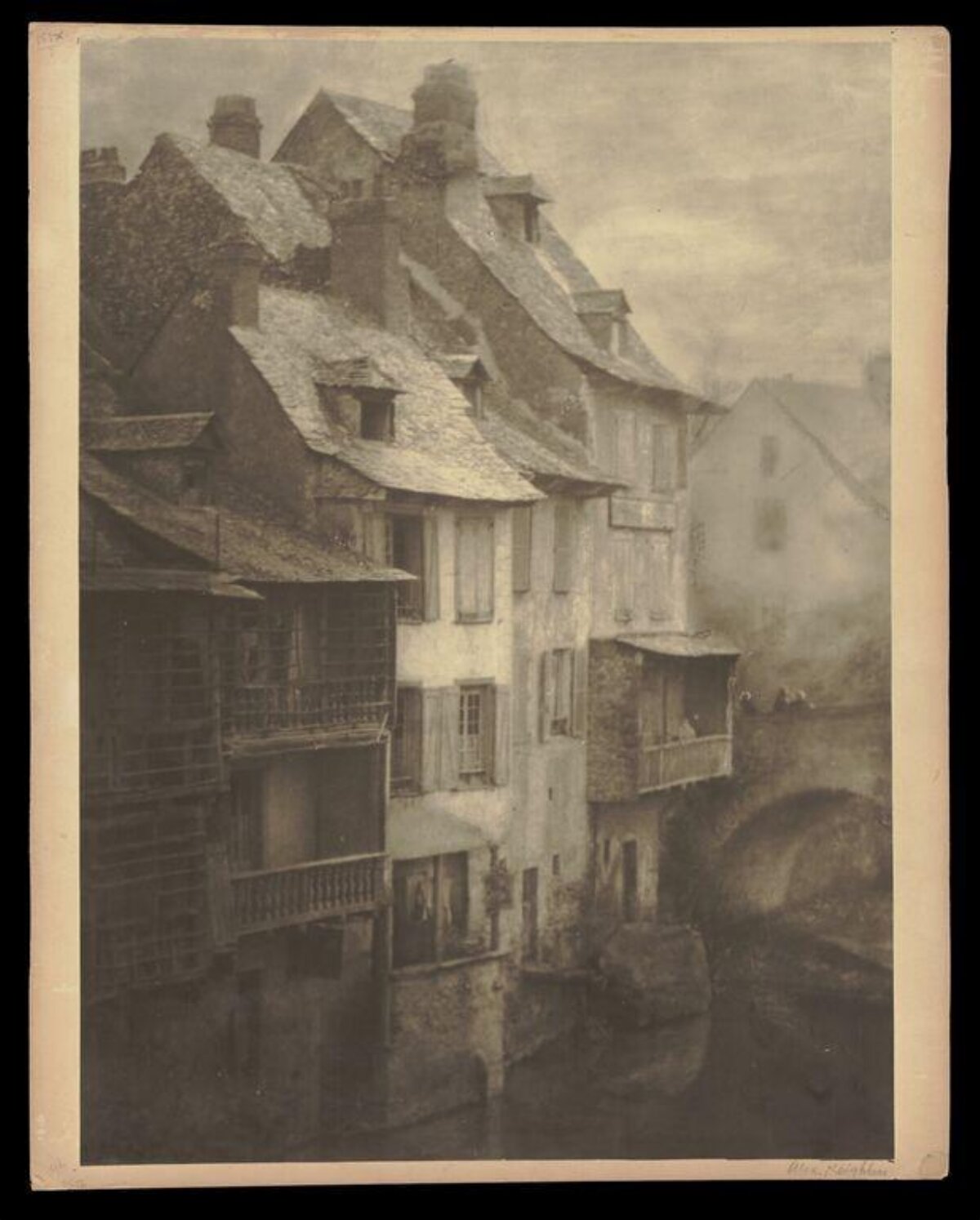 Vintage Riverside European Houses