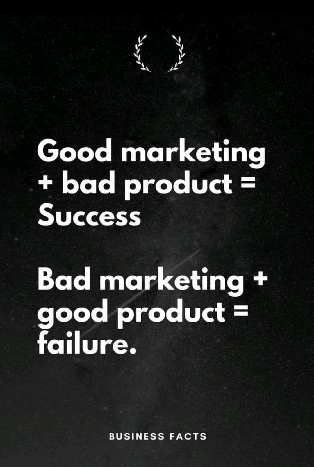 Business Quote on Marketing and Product