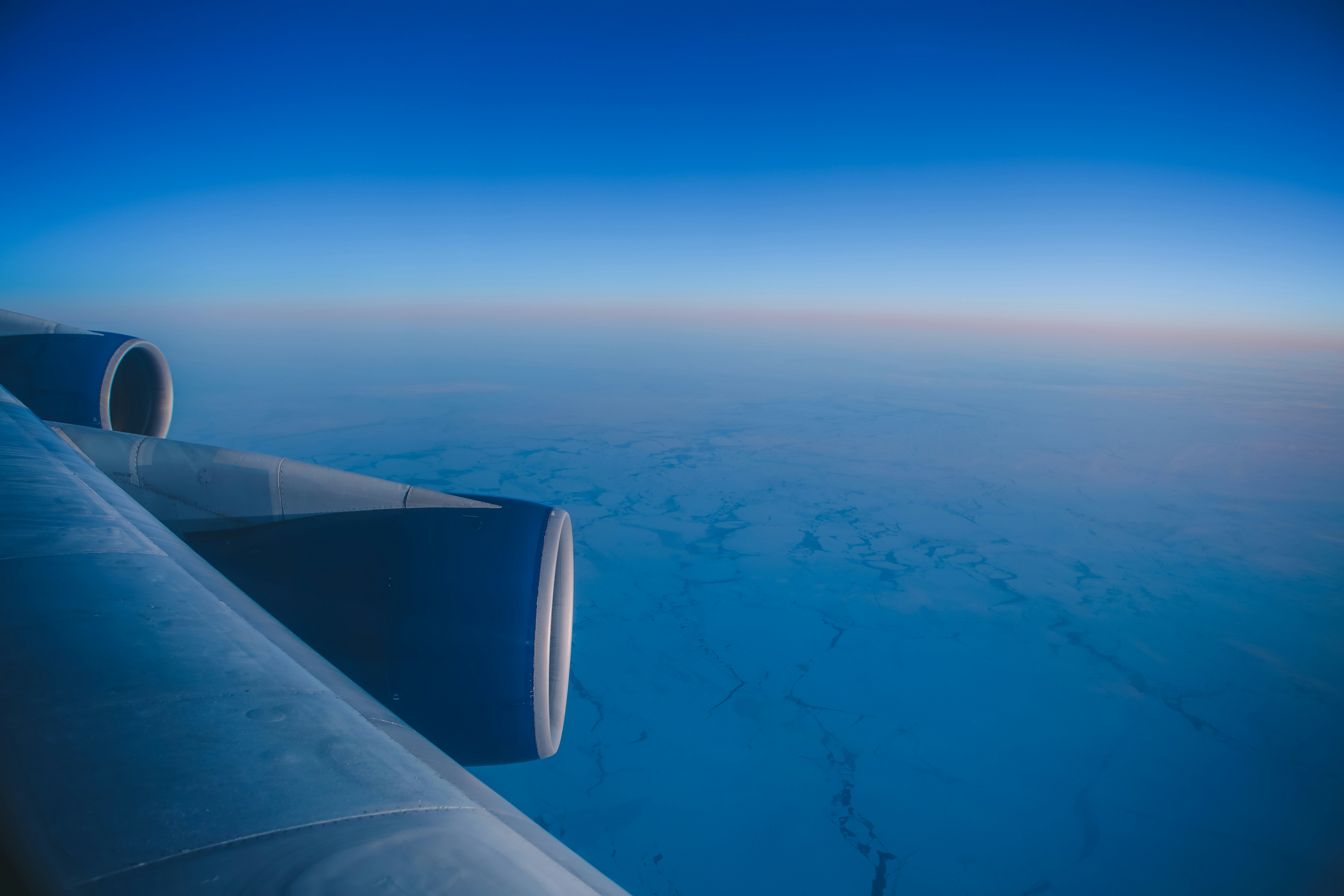 Aircraft Wing View From Plane Window