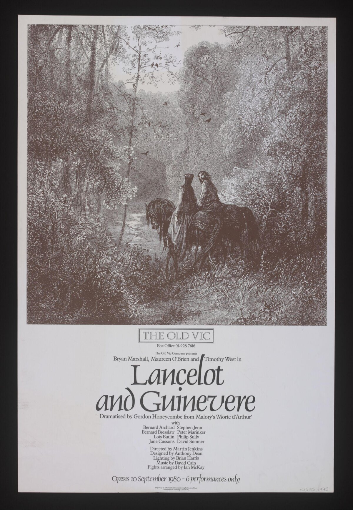 Lancelot and Guinevere Theater Poster