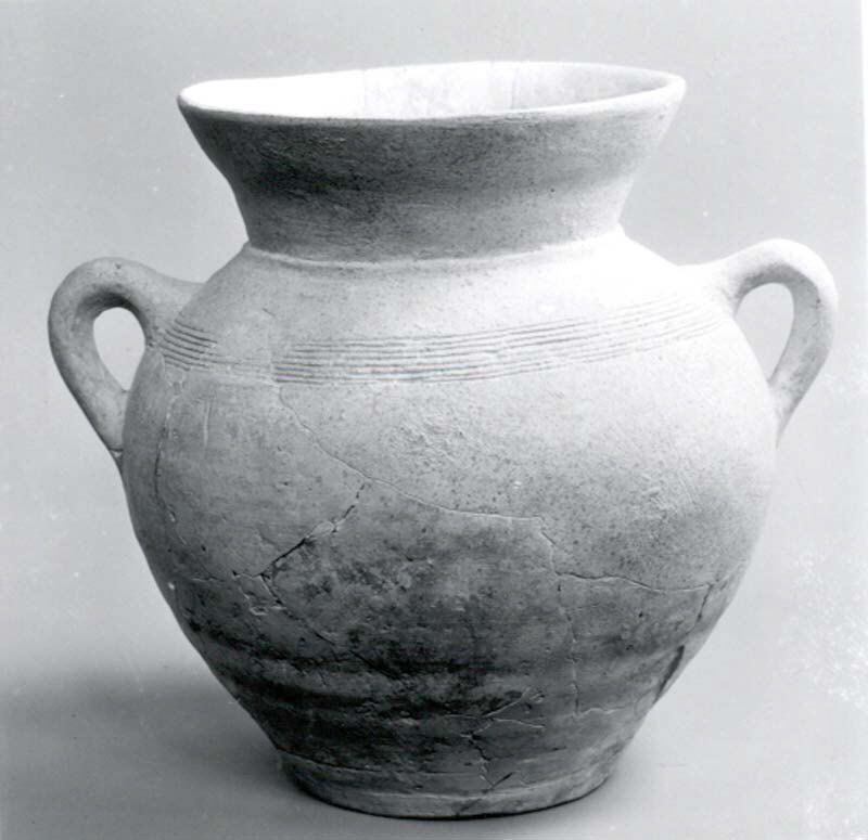 Ancient Double-handled Pottery Jar