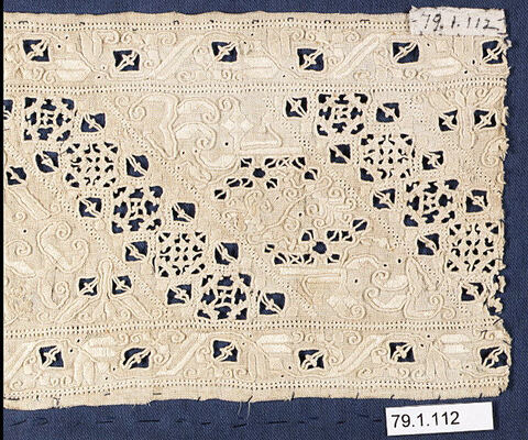 Antique Cutwork Embroidery Sample