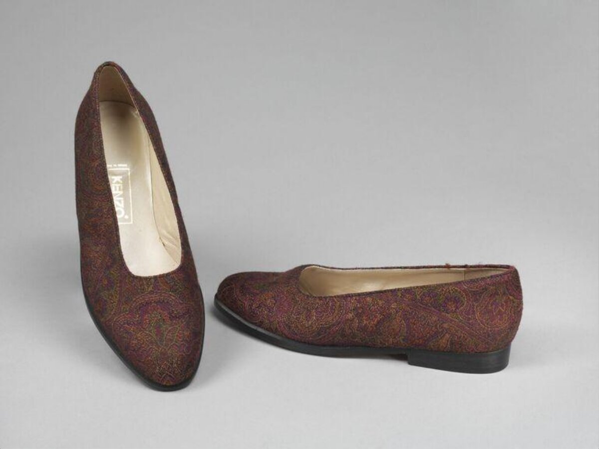 Pair of Kenzo Paisley Pumps