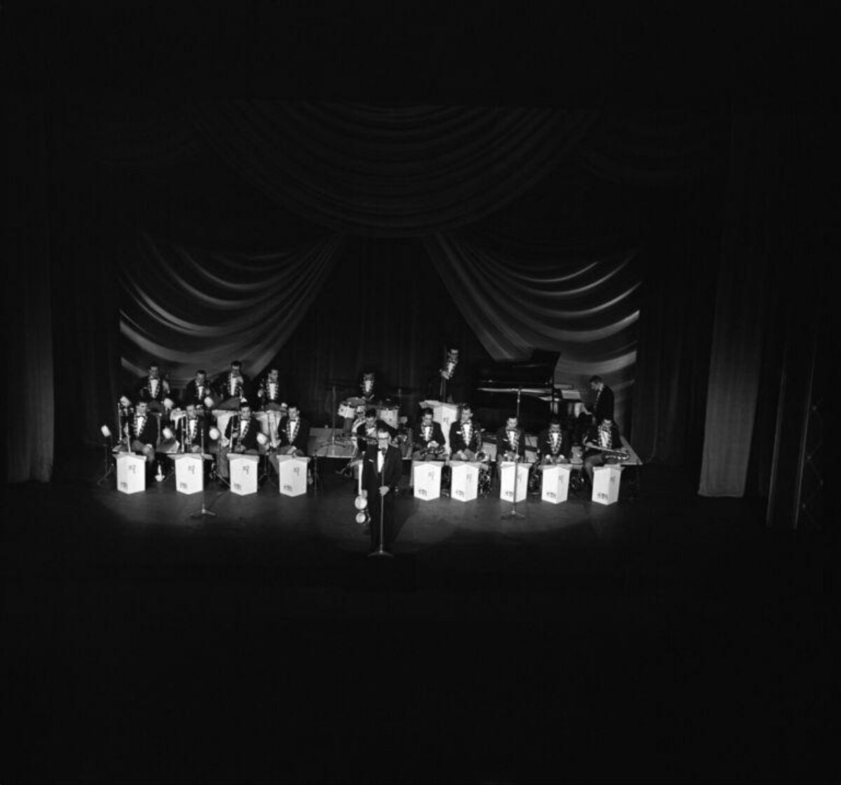 Big Band Orchestra Stage Performance