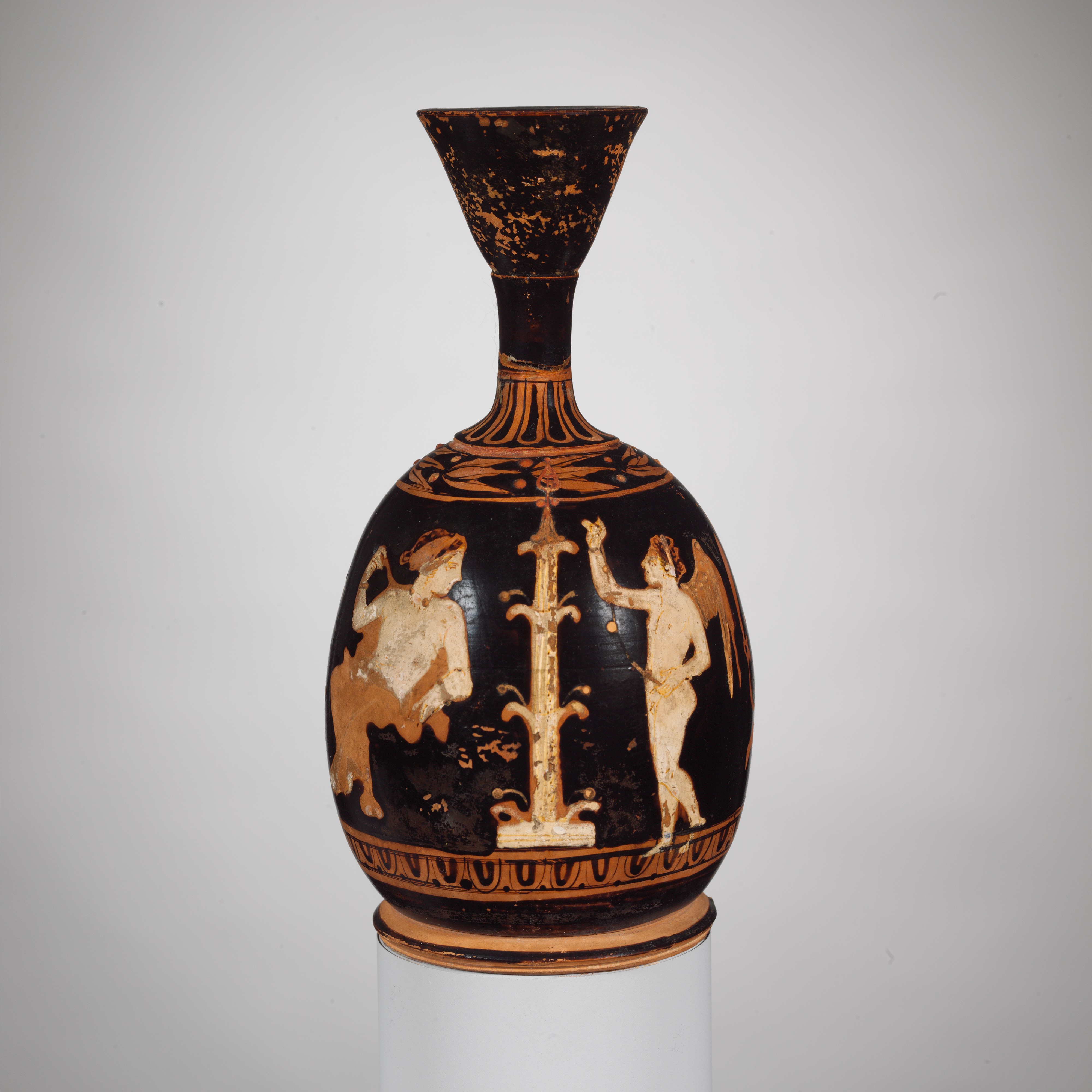 Ancient Painted Terracotta Vase